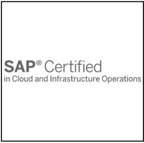 SAP certified in Cloud and Infrastructure Operations